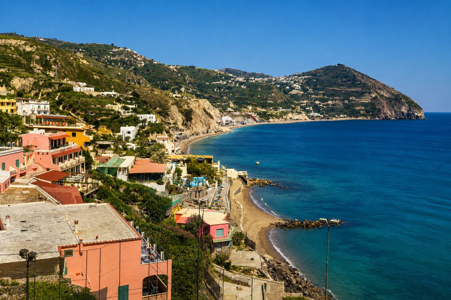 La spiaggia dei Maronti, Ischia